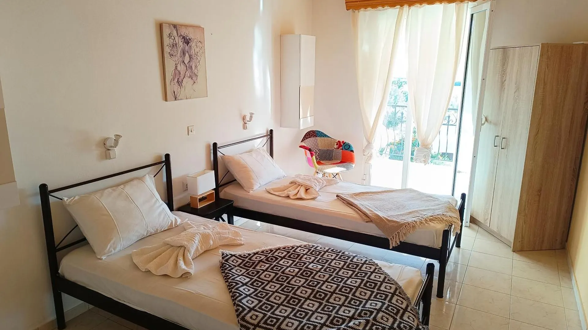 Spasmata Village Houses location